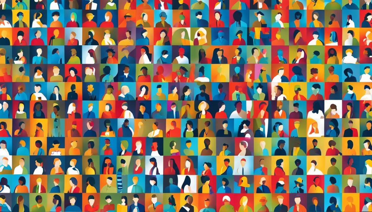 Image illustrating people of different abilities coming together, symbolizing autism awareness events in 2023.