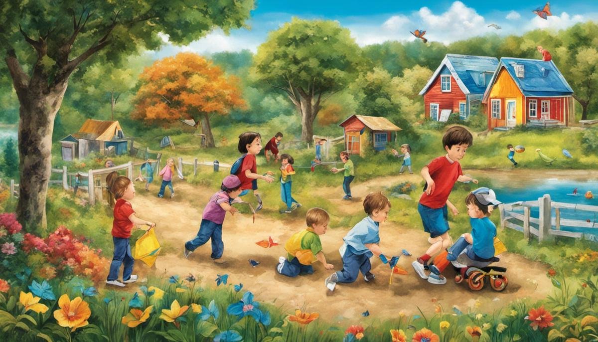 Image depicting children with autism engaging in various activities, symbolizing the diverse nature of autism.
