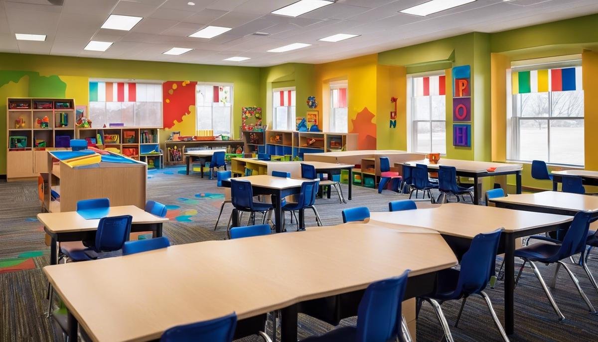 Image of an autism school in Minnesota, showcasing a safe and nurturing environment for children with autism.