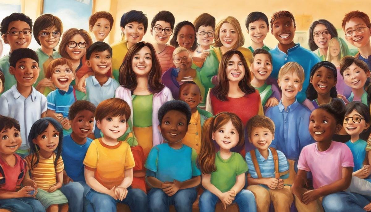 An image depicting a diverse group of children with autism, symbolizing the importance of accessibility to autism-related services for all families.