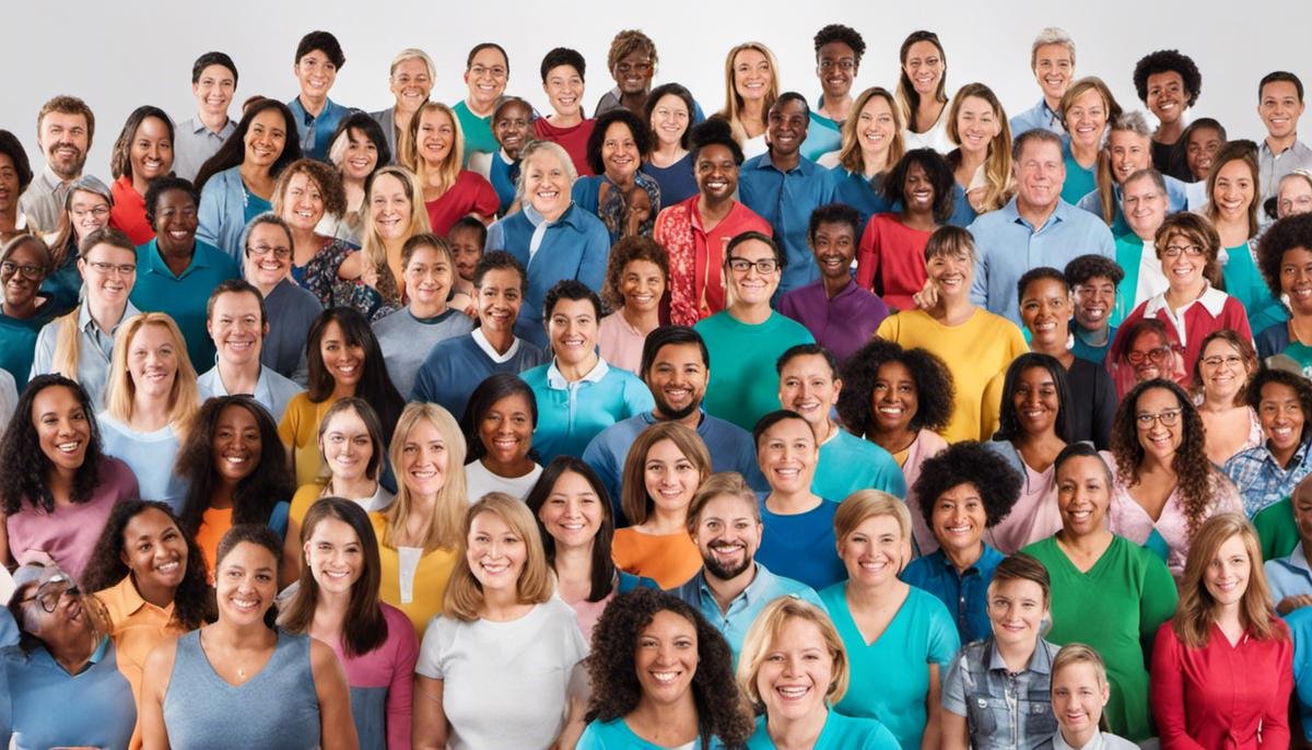 Image of diverse group of people, symbolizing neurodiversity and individuals with autism making a positive impact on society