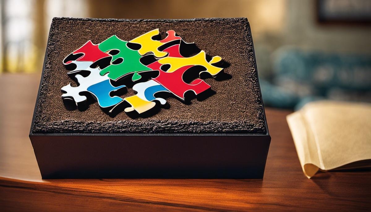 Autism puzzle piece symbolizing the importance of cultivating essential life skills in individuals with autism, promoting their growth and development.