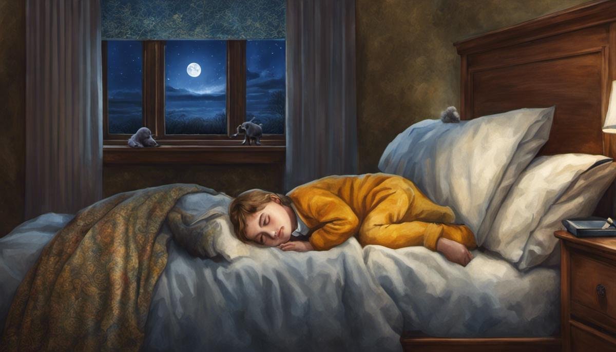 Image depicting the common sleep disorders seen in individuals with autism