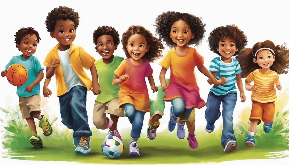 An image of a diverse group of children playing together, representing the inclusive and accepting environment we strive to create for children with Autism Spectrum Disorder.