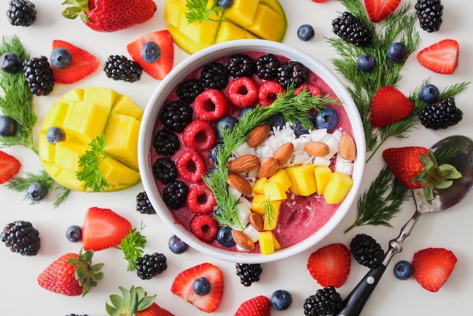Image illustrating various foods for an autism-friendly diet